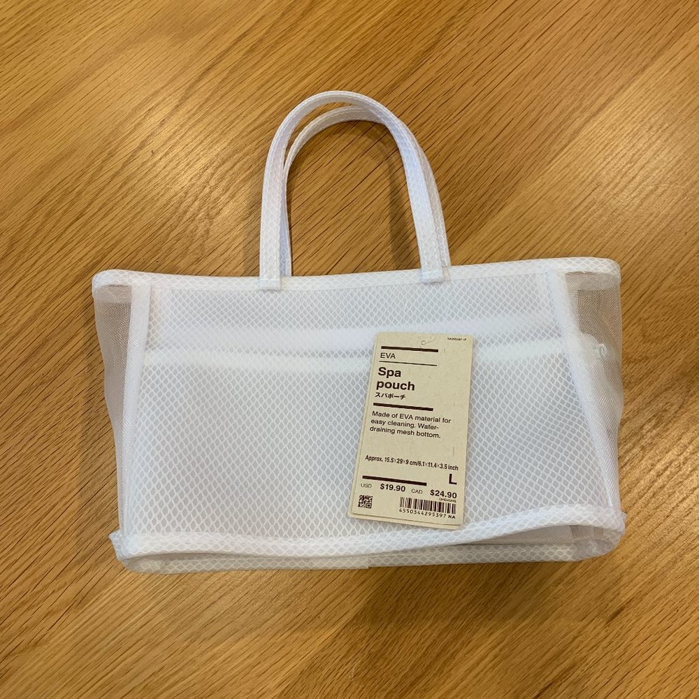 NWT Muji Spa Pouch
